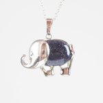 Elephant Crystal Pendant - Sutra Wear