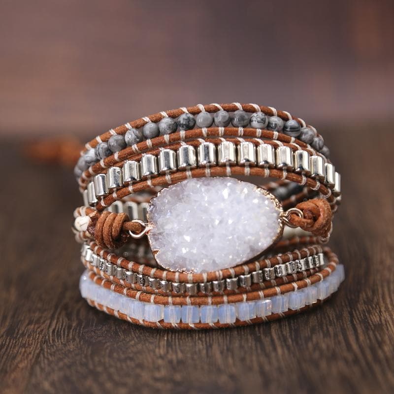 Quartz Handmade Bracelet - Sutra Wear