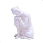 White Sandstone Buddha Statue - Sutra Wear